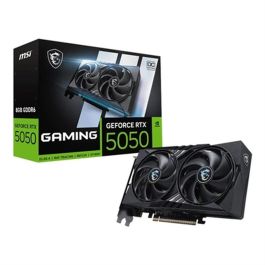 MSI GeForce RTX 5050 8G GAMING OC NVIDIA 8 GB GDDR6 Tarjeta Gráfica para Gaming con 2 Ventiladores, PCI Express 5.0
