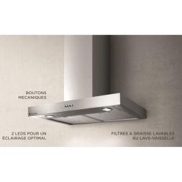 Continental Edison CEHD6058S Campana Decorativa de Acero Inoxidable 60 cm