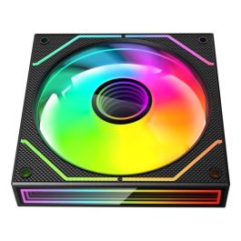 Mars Gaming MF3DPROX2 Kit de 2 Ventiladores para PC 120mm ARGB con Control PWM, Iluminación 360°, Negro