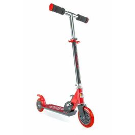 Patinete 2 ruedas plegable rojo. altura con dos posicones 72-77 cm soporta 50 kg Precio: 25.4999998. SKU: B146HJ2ACQ