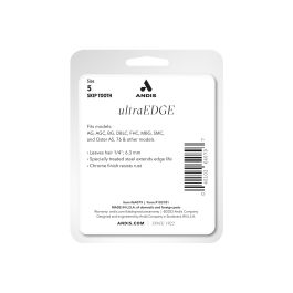 Andis S5 UltraEdge Cuchilla de Acero Carbonizado 6.3mm Dientes Irregulares Acabado Cromado Anti-Corrosión Precio: 44.79000009. SKU: S6100927