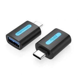 Vention Adaptador USB 3.0 Macho a USB Tipo-C Hembra CDUB0 Negro 5Gbps 3A Precio: 4.68999993. SKU: B1D377LDRJ