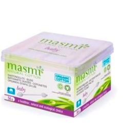 MASMI Bastoncillos de Algodón Ecológico para Bebé, Punta de Seguridad, Papel Biodegradable FSC, Certificado GOTS, 56 Unidades MASMI Bastoncillos de Algodón Ecológico para Bebé, Punta de Seguridad, Papel Biodegradable FSC, Certificado GOTS, 56 Unidades Precio: 2.50000036. SKU: B17N27VQVN