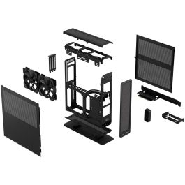 Fractal Design FRA1690884236044 Caja Mini Torre Ridge Black mITX PCIe 4.0 Negro