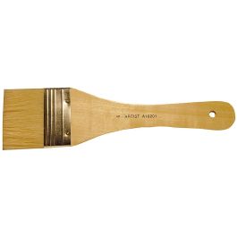 Artist Pincel Paletina de Cerda para Óleo Nº 3, Mango Corto de Madera Natural y Virola de Aluminio, 40 mm Artist Pincel Paletina de Cerda para Óleo Nº 3, Mango Corto de Madera Natural y Virola de Aluminio, 40 mm