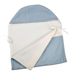 Muñecas Arias Muñeca Elegance Babyto Azul con Manta, Incluye Chupete (Muñeco de Peso), 35 cm