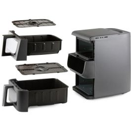 Domo Freidora sin aceite DO550FR Doble depósito 3,5 L + 6,5 L - 10 programas - 2500 W