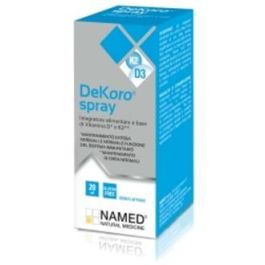 Vitamina D Y K2 (Mk7) Dekoro Spray 20M. Vitamina D Y K2 (Mk7) Dekoro Spray 20M. Precio: 17.8999997. SKU: B1AJ5KBG6X