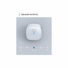 Eufy Sensor de Movimiento para Alarma Doméstica, 100° Campo de Visión, 9m Alcance, Batería 2 Años, Conectividad Inalámbrica, Blanco