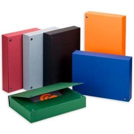 Carchivo Carpeta De Proyectos 9 cm Montada Cartón Compacto Forrado Brillo Con Gomas Folio Naranja Precio: 10.50000006. SKU: S8403359