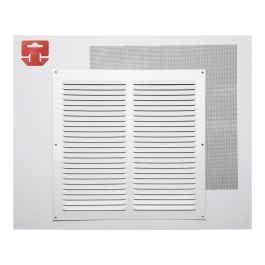 Fepre Rejilla con Mosquitera Aluminio 0.6 Blanco Lacado 300x300mm Precio: 6.59000001. SKU: S7902404