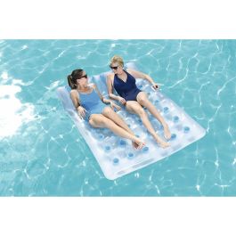 Bestway Colchoneta Doble Hinchable Vasos 193x142 cm Playa y Piscina 43055