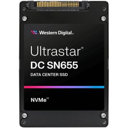 Western Digital SN655 WUS5EA176ESP7E3 SSD 7.68TB U.3 PCIe 4.0 NVMe Interno 6800MB/s para Servidor/Estación de Trabajo