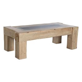Mesa de Centro Home ESPRIT Abeto Madera MDF 140 x 70 x 46 cm Precio: 262.50000029. SKU: B17AVKWMZ3