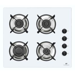 Continental Edison CECTG4VW1 Placa de Gas de Vidrio Blanco con 4 Quemadores Precio: 123.50000036. SKU: B16HTDC4NQ