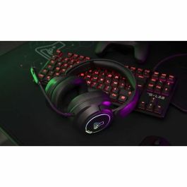 The G-Lab THE3760162055429 Auriculares Inalámbricos Gaming KORP IRIDIUM con Micrófono, RGB, para PC, PS4 y Xbox One, Negro
