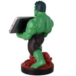 EXQUISITE GAMING Soporte Cable Guy Hulk Vengadores Marvel 21cm para mandos y smartphones (PS5, Xbox Series X/S, iPhone)