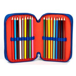 Plumier Triple The Avengers Azul 12,5 x 6,5 x 19,5 cm Plumier Triple The Avengers Azul 12,5 x 6,5 x 19,5 cm