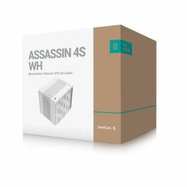 DeepCool ASSASSIN 4S Disipador de CPU 140 mm Blanco Silencioso y eficiente DEE1713146438941