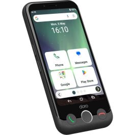 Doro Aurora A10 Teléfono Móvil 4.5" Android 14, 4GB RAM, 64GB Almacenamiento, Cámara 13MP, Grafito