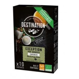 DESTINATION Café Pur Arabica Bio 10 Cápsulas Biodegradables Compatibles Nespresso Intensidad 7/10 Precio: 5.5. SKU: B1K8WFBHMS