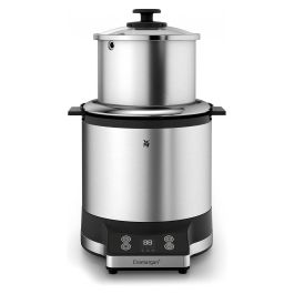 WMF 0415260011 Reiskocher mit Lunch-to-go-Box Olla arrocera de Acero Inoxidable con Caja para Llevar, 1 L