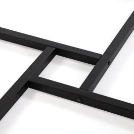 Mesa de Comedor Versa Beatriz PVC Metal Madera MDF 120 x 76 x 120 cm Mesa de Comedor Versa Beatriz PVC Metal Madera MDF 120 x 76 x 120 cm