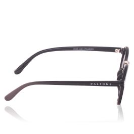 Paltons Sunglasses COCOA 0421 Gafas de sol para hombre y mujer, con cristales negros polarizados, protección UV, montura negra y 140 mm de ancho