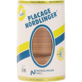 Nordlinger Pro NOR3354765100053 Chapa de Madera Preencolada de Nogal | 0,25 m x 2,50 m Nordlinger Pro NOR3354765100053 Chapa de Madera Preencolada de Nogal | 0,25 m x 2,50 m