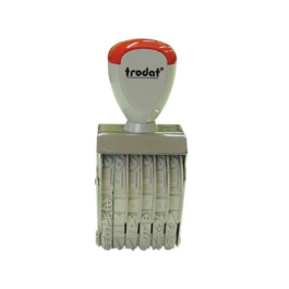 Trodat Numerador Manual con 6 Bandas y Caracteres de 7 mm Precio: 23.94999948. SKU: B1FM22CYZH