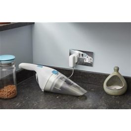 Black+Decker NVC-115-JL Recogetodo Dustbuster Aspirador de Mano Inalámbrico Ciclónico con Batería de Litio