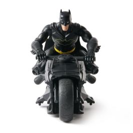 Batman SPI6072896 Batmoto RC con Figura de Batman 30 cm