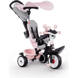 Smoby Triciclo Baby Driver Plus Rosa para Niños de 10 Meses a 3 Años con Freno y Soportes de Seguridad Precio: 144.94999948. SKU: B16LVND3VR