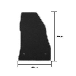 Set de Alfombrillas para Coche OCC Motorsport OCCFT0004YE FIAT 500L 5 Piezas