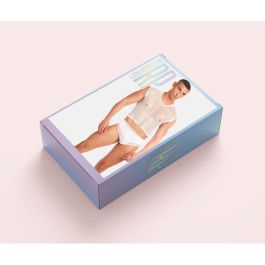 Conjunto de Lencería Rainbow Party Blanco S/M