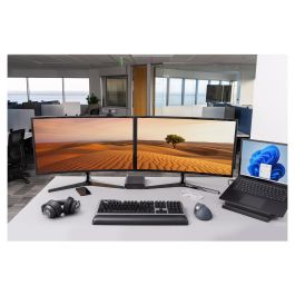 Kensington Auriculares Gaming H3000 PROVC, Diadema Bluetooth 5.2, Negro, 60h Batería, Cancelación Ruido, Micrófono Boom, USB-C, Para PC, PS, Xbox, Android, iOS