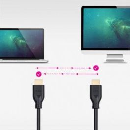 Cable HDMI 2.0 4K CCS Nanocable 10.15.3901-L150/ HDMI Macho - HDMI Macho/ 1.5m/ Negro Cable HDMI 2.0 4K CCS Nanocable 10.15.3901-L150/ HDMI Macho - HDMI Macho/ 1.5m/ Negro