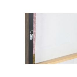 Cuadro Home ESPRIT Amarillo Beige Rosa Turquesa Abstracto Urbano (2 Unidades)