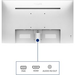 Philips Monitor 271V8AW 27" Full HD Blanco con Altavoces Integrados y Tecnología IPS