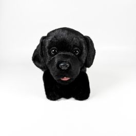 Peluche Labrador Negro Tumbado 25Cm 939D00286 Bocalan
