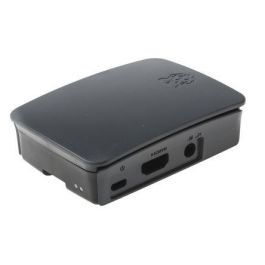 Raspberry Caja para Raspberry Oficial Pi 3, Negro, Gris (9098138) Raspberry Caja para Raspberry Oficial Pi 3, Negro, Gris (9098138)