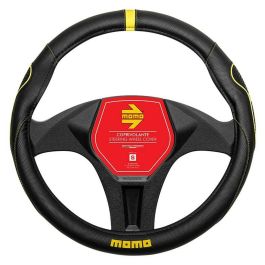 Funda para Volante MOMO MOMLSWC014BYS Amarillo Negro Ø 36 cm Precio: 20.59000009. SKU: B17XRMJ7RQ