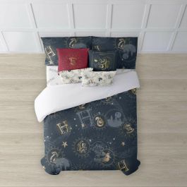 Funda Nórdica Harry Potter Gold Multicolor 175 Hilos 155 x 220 cm Cama de 90 Precio: 44.68999964. SKU: B17T6J3EQC