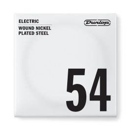 Dunlop Cuerda Eléctrica Nickel Entorchada Calibre 054 Precio: 2.95000057. SKU: B18P5BV9XV