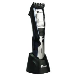 Thulos Recortadora de Pelo Recargable TH-CP107, Resistente al Agua con Guías de Corte (2-10mm), Incluye Accesorios