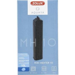 Zolux ZOL3336023361413 Calentador de Acuario Preajustado 10W para Acuarios de 0 a 10 Litros, Temperatura Fija 25°C, Resistente a Golpes