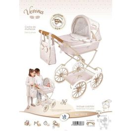 Coche de muñeca plegable para muñecas de hasta 48 cm verona 42x80x81 cm Coche de muñeca plegable para muñecas de hasta 48 cm verona 42x80x81 cm
