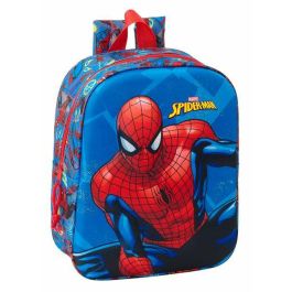 Safta Mochila Guarderia 3D Spider-Man 3D 22x27x10 cm