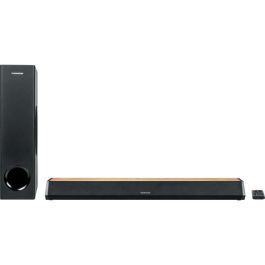 THOMSON SB552BTS Barra de sonido USB Bluetooth Con subwoofer Acabado en madera y negro