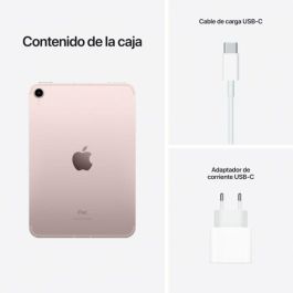 iPad Mini 8.3 2021 WiFi Cell/ A15 Bionic/ 64GB/ 5G/ Rosa - MLX43TY/A iPad Mini 8.3 2021 WiFi Cell/ A15 Bionic/ 64GB/ 5G/ Rosa - MLX43TY/A